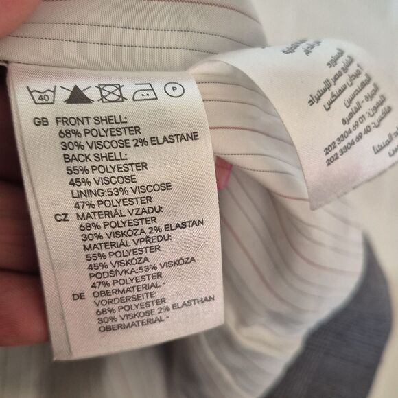 H&M Charcoal Women's Suit Vest - Picture 9 of 16